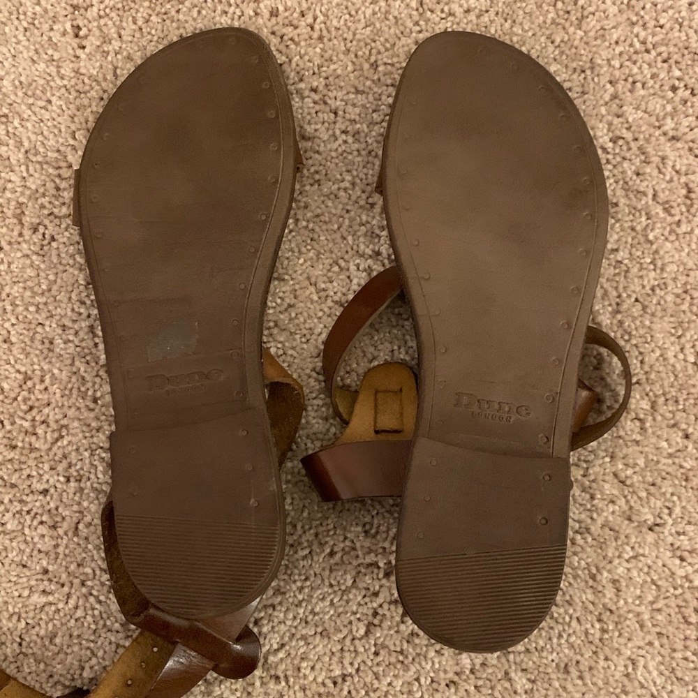 Dark brown sandals - Picture 3 of 3